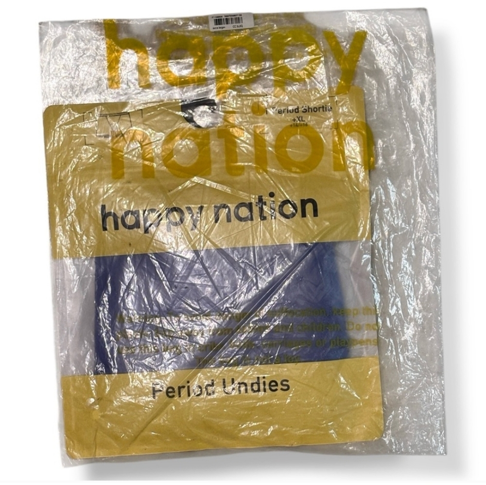 HAPPY NATION x PINK VICTORIA’S SECRET Shorties Period Undies NWT